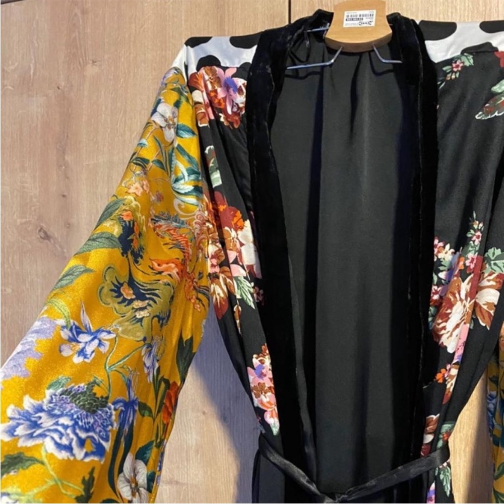 Zara Patchwork Kimono - image 7